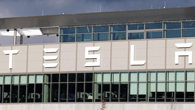 Tesla-Chef Musk Elon hatte vor der Wahl in einer Videobotschaft an die Belegschaft in Grünheide ...