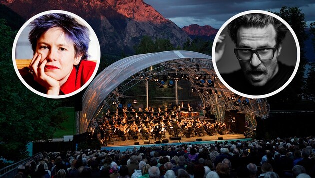 Das Bruckner Orchester spielt unter dem Traunstein, aber auch Parov Stelar oder ...