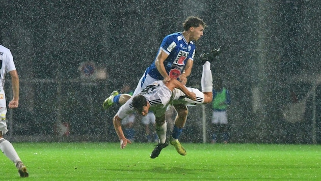 Im Hinspiel gabs acht Tore, Scheiblingkirchen und Neustadt trennten sich mit 4:4.