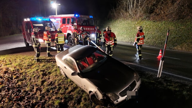 Endstation für den Boliden.