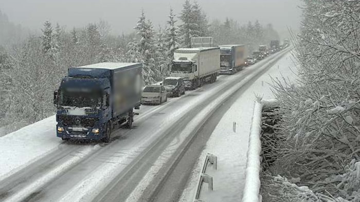 Fernpass Road near Musau.