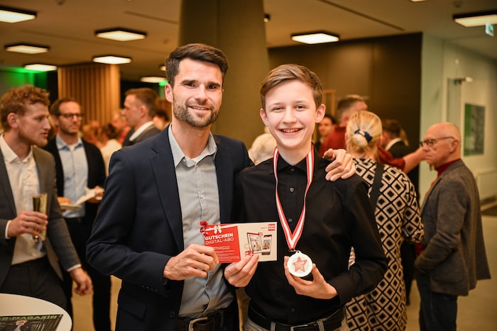 Snooker-Sternchen Lukas Stötzer und Paul Schopf