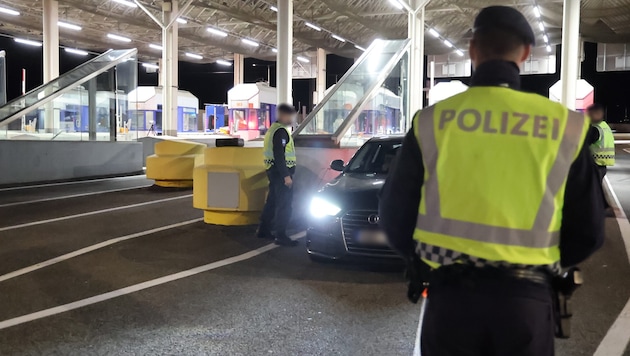 Bei der Hauptmautstelle Schönberg wurde der Kriminelle gefasst (Archivbild).