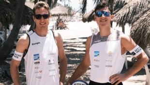 Julian Hörl (li.) und Laurenc Grössig