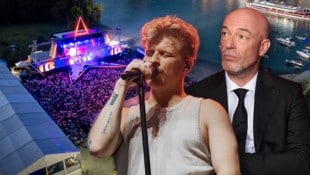 Thorsteinn Einarson und Unheilig sind heuer auf der Showbühne mit dabei.