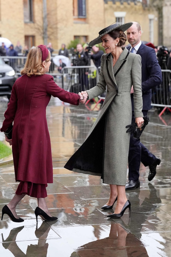 Prinz William und Prinzessin Kate nahmen an der Amtseinführung von Sarah Mullally als erste ...