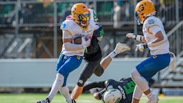 Die Footballer der Grazer Giants starten in Prag in die neue Saison.