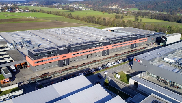 KTM produziert im Innviertel Motorräder.