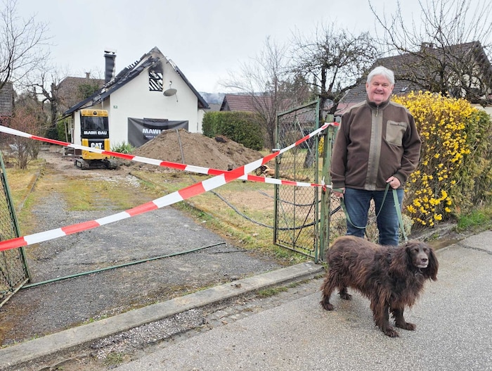 Norbert Rak mit Hündin „Asta“