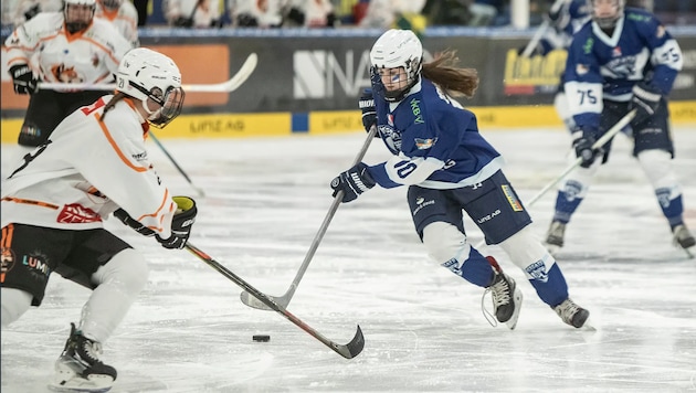 Johanna Zehetner (15) ist Topscorerin der IceCats.