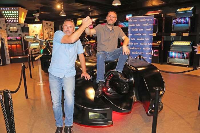 Ronnie und Roger Seunig, Eigentümer der Family City