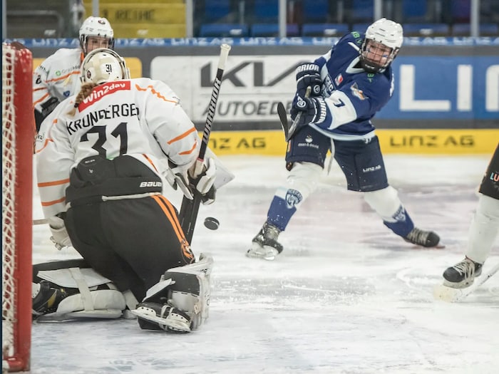 Auch im Finale gegen Villach wollen die Linzerinnen viele Schüsse abfeuern.