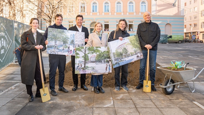 Ende Februar fand der Spatenstich für die Bauarbeiten statt.