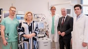 LGA-VorständinBräutigam (2. v. li. ) und Landesrat  Kasser (2. v. re.) mit Top-Medizinern