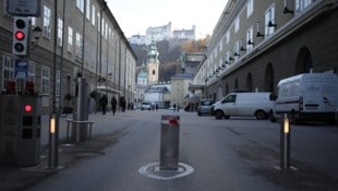 Hat der Poller ausgedient? Videokameras sollen registrieren, wer reinfährt und darf.