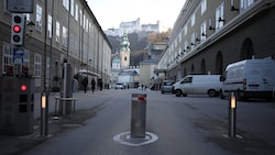 Hat der Poller ausgedient? Videokameras sollen registrieren, wer reinfährt und darf.