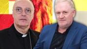Diözesanbischof Ägidius Zsifkovics (links) und Johannes Stipsits
