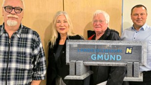 Die Waldviertler Initiative Lebensader W4 mit Gerald Simon, Beatrix Vischer-Simon, Hans-Martin ...