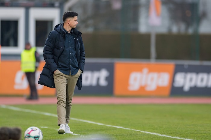 Altach-Coach Ognjen Zaric war nicht unzufrieden mit dem Test gegen Zürich.