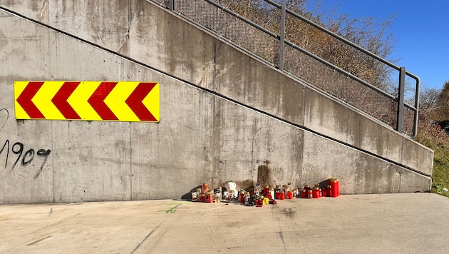 Diese Bahnunterführung in Bad Saag war Schauplatz des tragischen Unfalls.