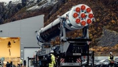 Die deutsche Weltraumrakete „Spectrum“ konnte am Mittwochabend nicht planmäßig starten.