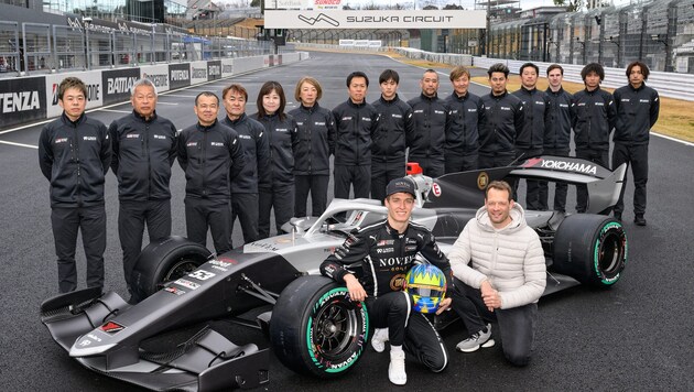 Charlie Wurz fuhr in Suzuka so schnell wie einst Papa Alex (re.) in der Formel 1.