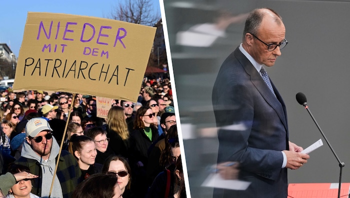 Bundeskanzler Friedrich Merz steht nach seiner ersten Äußerung zum Thema Gewalt gegen Frauen – ...