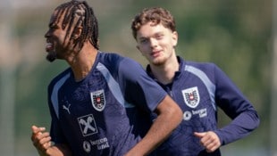 Carney Chukwuemeka und Paul Wanner sind sofort sehr gut in Österreichs Fußball-Nationalteam ...
