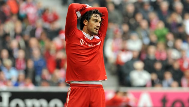 Zweieinhalb Jahre kickte Luca Toni für den FC Bayern.