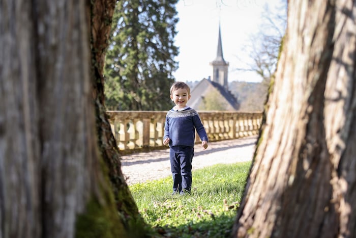 Der kleine Prinz sorgt mit Fotos für Entzücken.