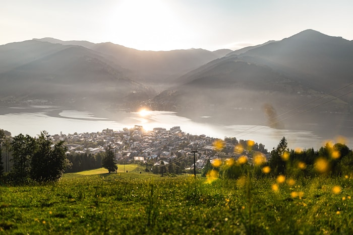 Blick auf den Zeller See.
