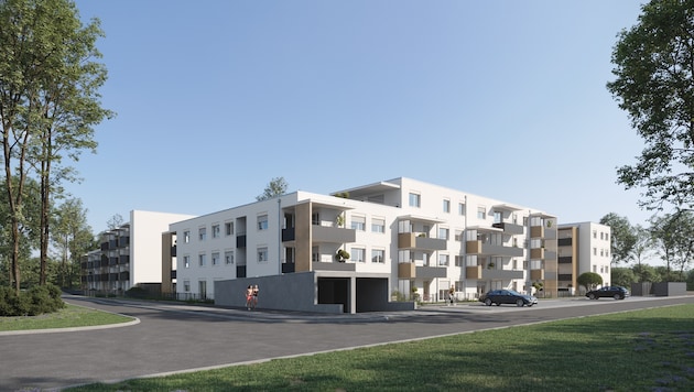 In Völkendorf entstehen geförderte Eigentumswohnungen