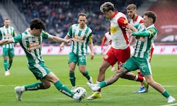 Alajbegovic (in weiß) verlässt Salzburg im Sommer.
