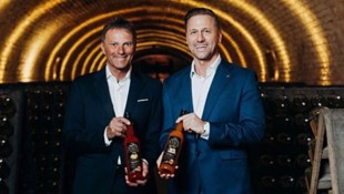 Peter Treml und Schlumberger-CEO Florian Czink 