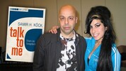 Der Autor in seinem Element: Samir H. Köck mit der viel zu früh verstorbenen Jazz-Ikone Amy ...