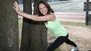 Vera Russwurm macht sich bereit für das (Lauf-)Abenteuer am 31. Mai im Wiener Prater. 
