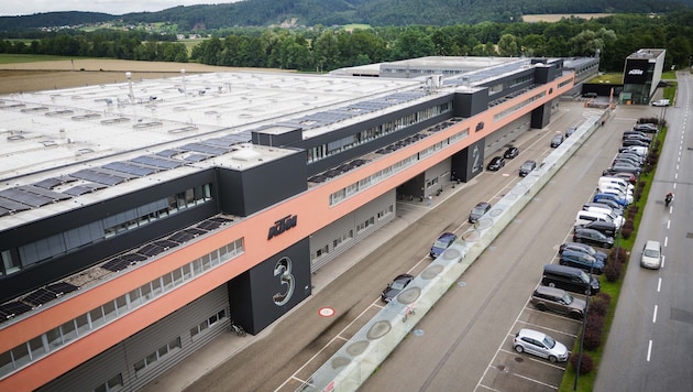 Mattighofen ist der Hauptsitz des Motorradhersteller KTM. Der Großteil der 500 Kündigungen ist ...