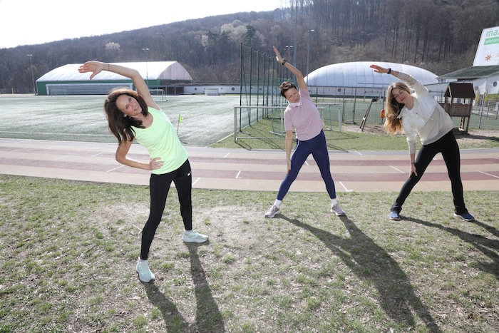 Spaß an der Bewegung: Vera will mit andere Frauen dafür motivieren, dass auch sie in Bewegung ...