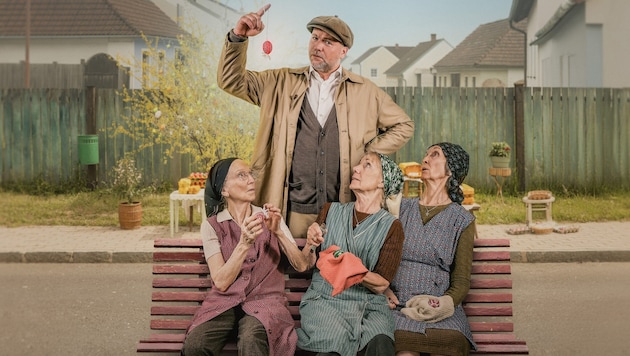 Noch nicht mal zu Ostern hat Inspektor Sifkovits seine Ruhe – die dreiköpfige „Kopftuchmafia“ ...