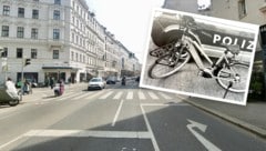Auf diesem Schutzweg in Wien-Landstraße rammte der Inder Ende 2022 die dreifache Mutter am ...
