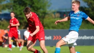 Joshua Küng (r.) und die Lustenauer empfangen heute den FC Dornbirn.