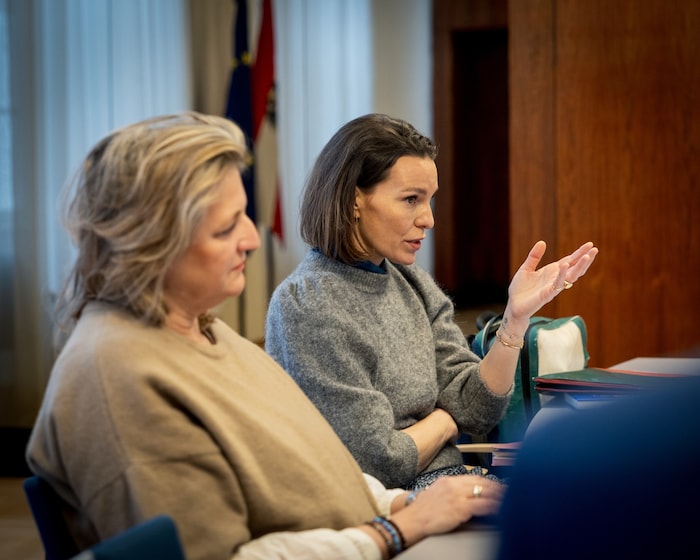 Gemeinsam mit der Juristin, Expertin für Gleichberechtigung und CEO von Female Founders, ...