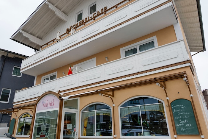 Direkt im Zentrum liegt die Bäckerei.