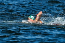 Luca Karl zeigte zum Auftakt eine bärenstarke Leistung.