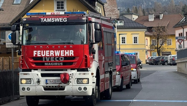 Die Feuerwehr Tamsweg im Einsatz