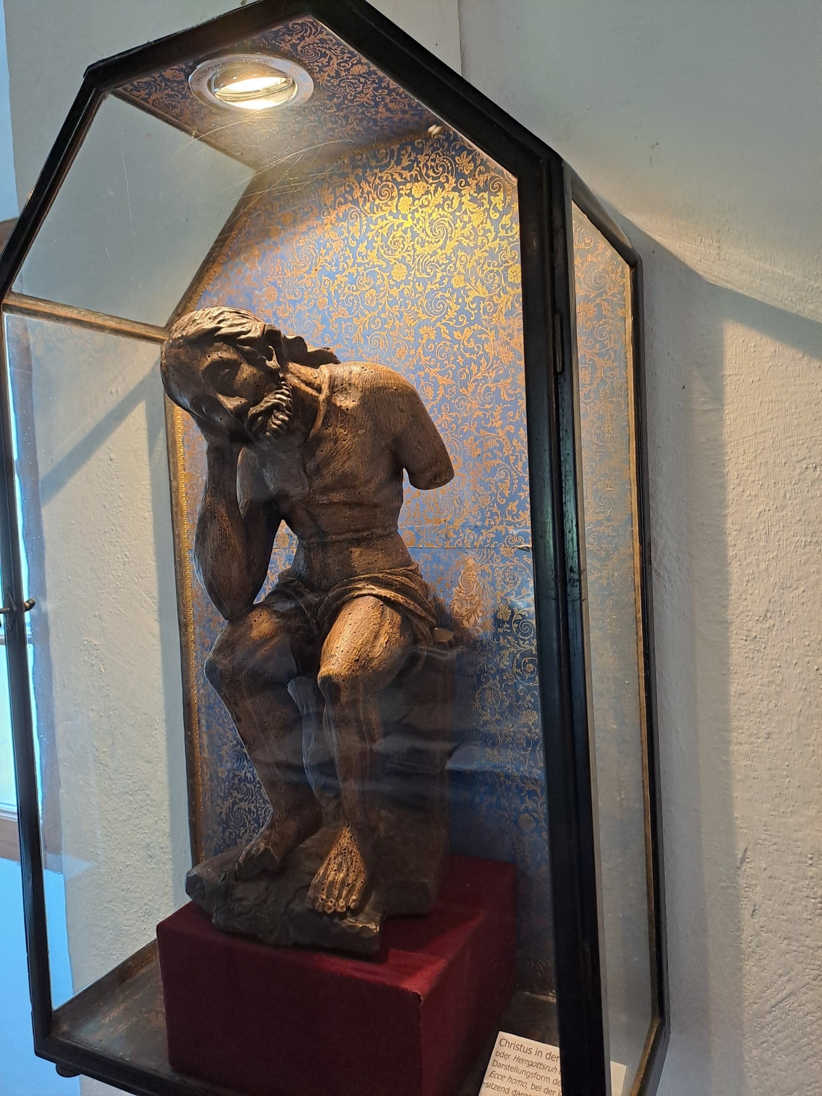 Leiden, aber lebend: Jesus im Gailtalmuseum.