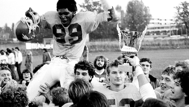 Der erste Titel der Austrian Football League ging 1984 nach Salzburg.