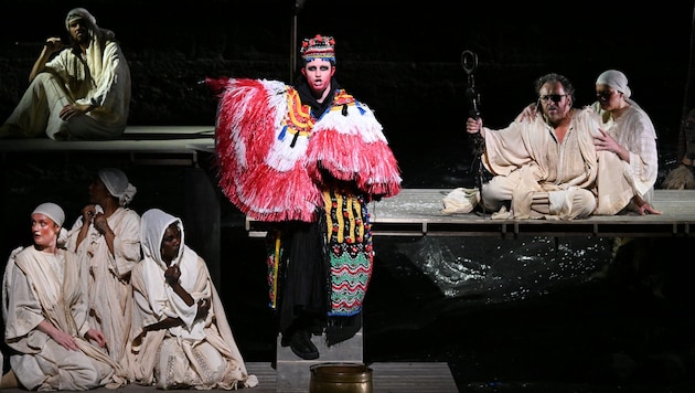 Richard Wagners Götter auf ihrer Salzburger Afrika-Expedition.