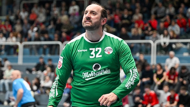 Erfolgreicher Abend für Hard-Goalie Golub Doknić