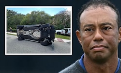 Golf-Star Tiger Woods ist mit seinem Wagen schwer verunfallt.